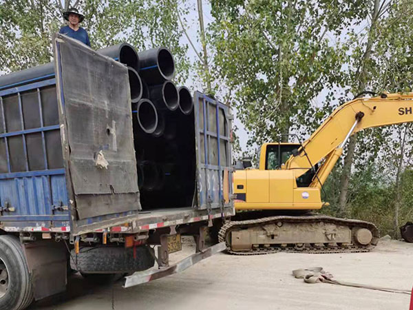 濟萊高鐵北站PE給水管道項目工程