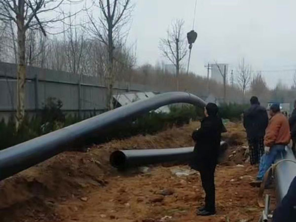 天泰綠城小區PE管道工程